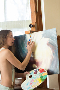 Mika A In Art At Work