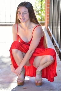 Tall Teen In Red
