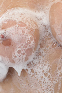 Julia Ann Strips And Takes A Bath