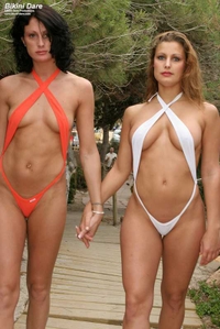 Hot babes in bikini
