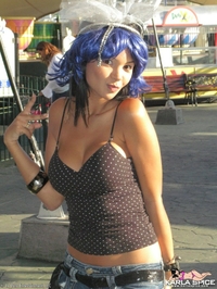 Karla having fun