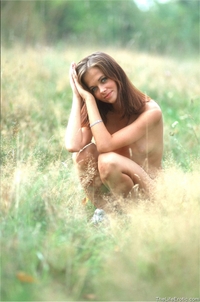 Barbara nude in nature