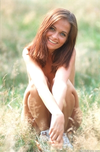 Barbara nude in nature