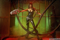 Sexy redlaser girl from planet Venus