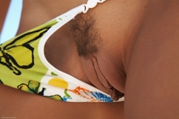 Tight ass brunette babe in sexy thong